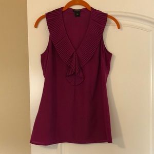 Ann Taylor sleeveless blouse